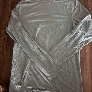 Lululemon Men’s Blue Long Sleeve Athletic Tee